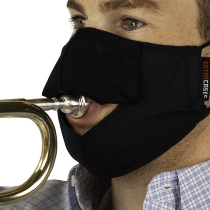 Gator GBOM-XSMALLBK Wind Instrument Face Mask | X-Small