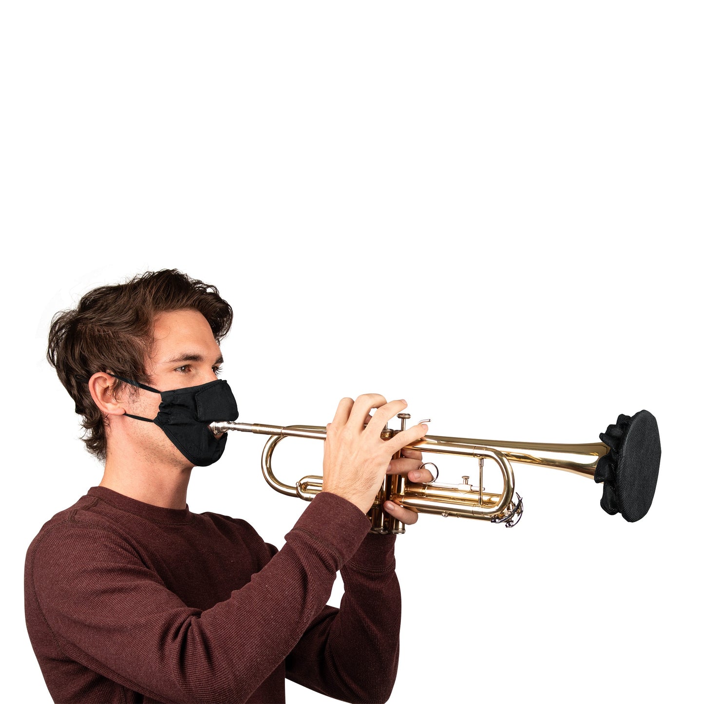 Gator GBOM-XSMALLBK Wind Instrument Face Mask | X-Small