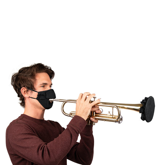 Gator GBOM-XSMALLBK Wind Instrument Face Mask | X-Small