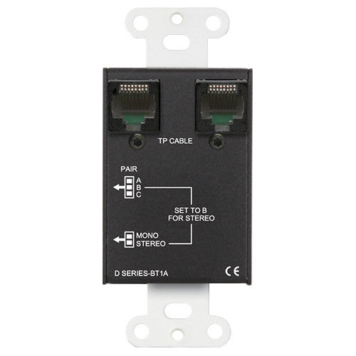 RDL D-BT1A Wall-Mounted Bluetooth Audio Format-A Interface back