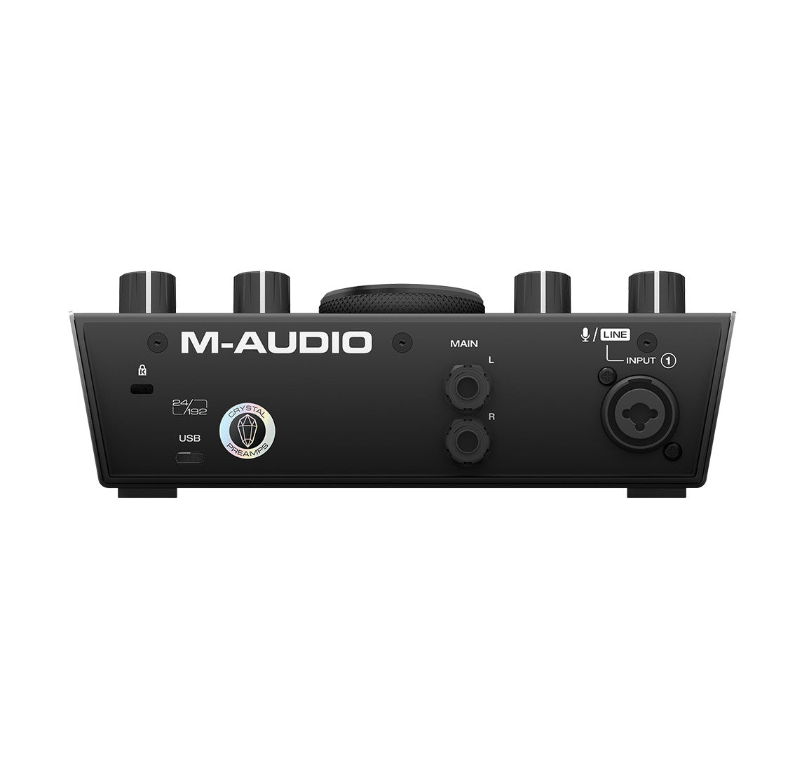 M-Audio AIR192X4 2-In/2-Out 24/192 USB Audio Interface back