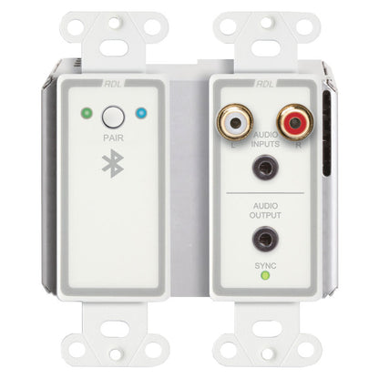 RDL DDS-BTN44 Dante Networked Wall-Mounted Audio Interface