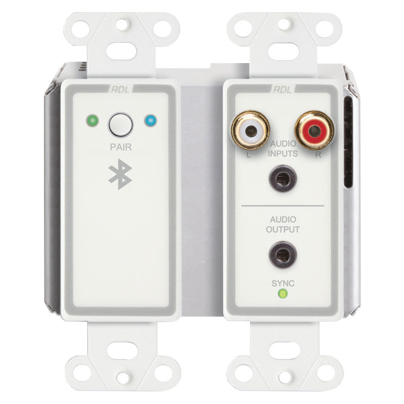 RDL DDS-BTN44 Dante Networked Wall-Mounted Audio Interface