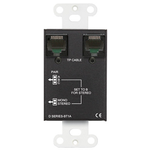 RDL DS-BT1A Wall-Mounted Bluetooth Audio Format-A Interface back