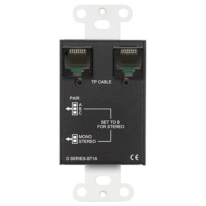 RDL DS-BT1A Wall-Mounted Bluetooth Audio Format-A Interface back