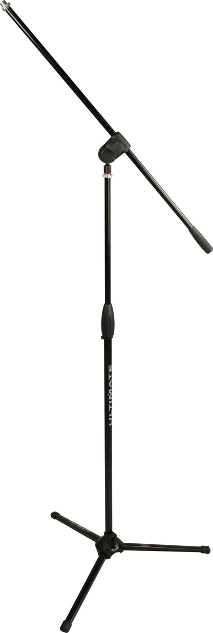 Ultimate Support MC-40B PRO Tripod Microphone Stand with Boom Arm angled