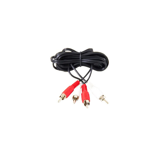 Listen Technologies LPT-A107-B Dual RCA Audio Cable 6.6'