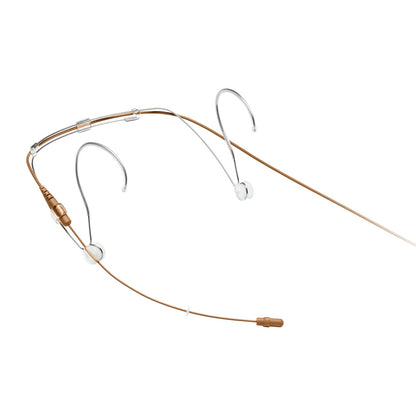 Shure DH5 DuraPlex Omni Subminiature Headset Microphone | Color: Cocoa, Connector: MTQG