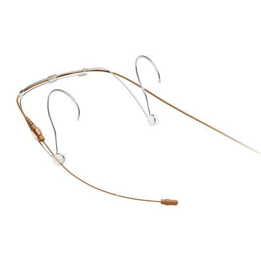 Shure DH5 DuraPlex Omni Subminiature Headset Microphone | Color: Cocoa, Connector: MTQG