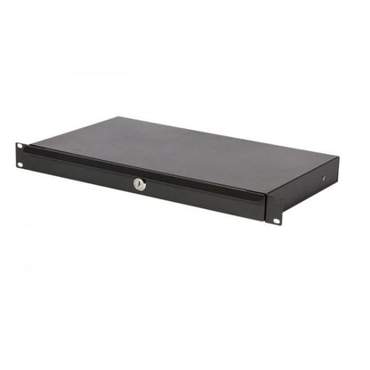 On-Stage Locking Rack Drawer Secure Steel Storage Drawer | 1U | Shallow