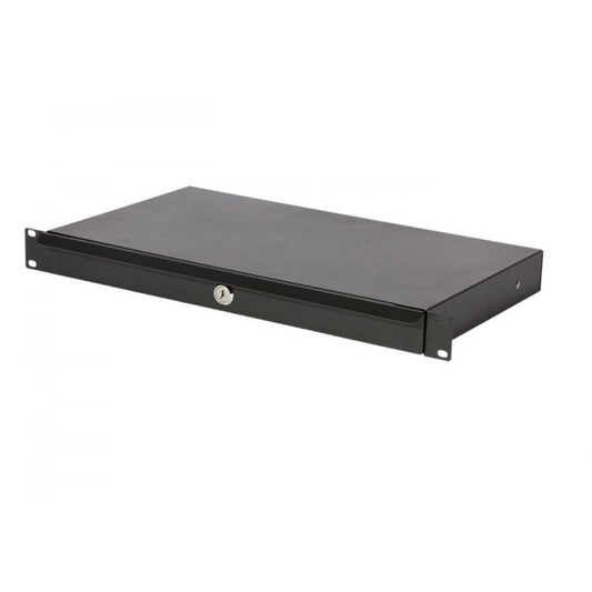On-Stage Locking Rack Drawer Secure Steel Storage Drawer | 1U | Shallow