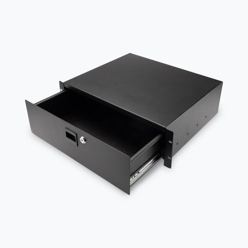 On-Stage Locking Rack Drawer Secure Steel Storage Drawer | 3U | Standard
