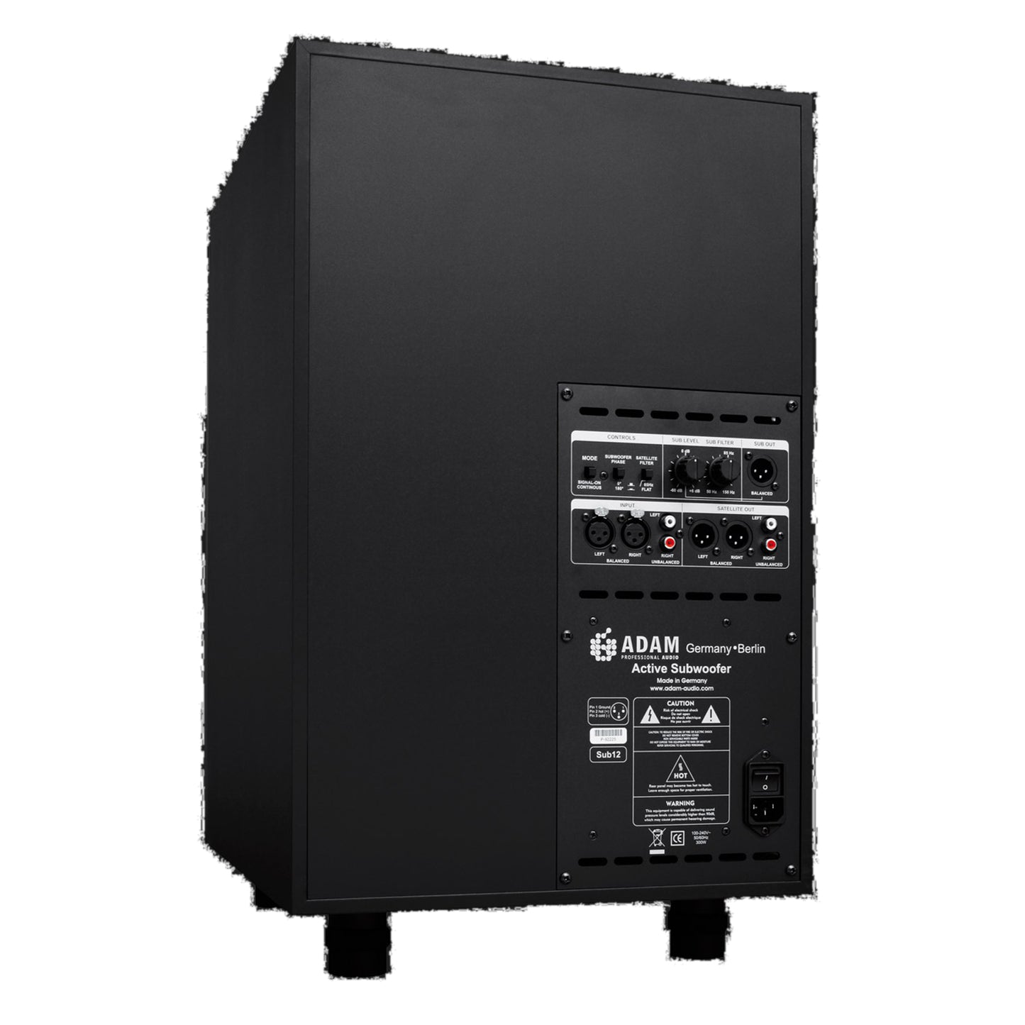 Adam Audio Sub12 Subwoofer back