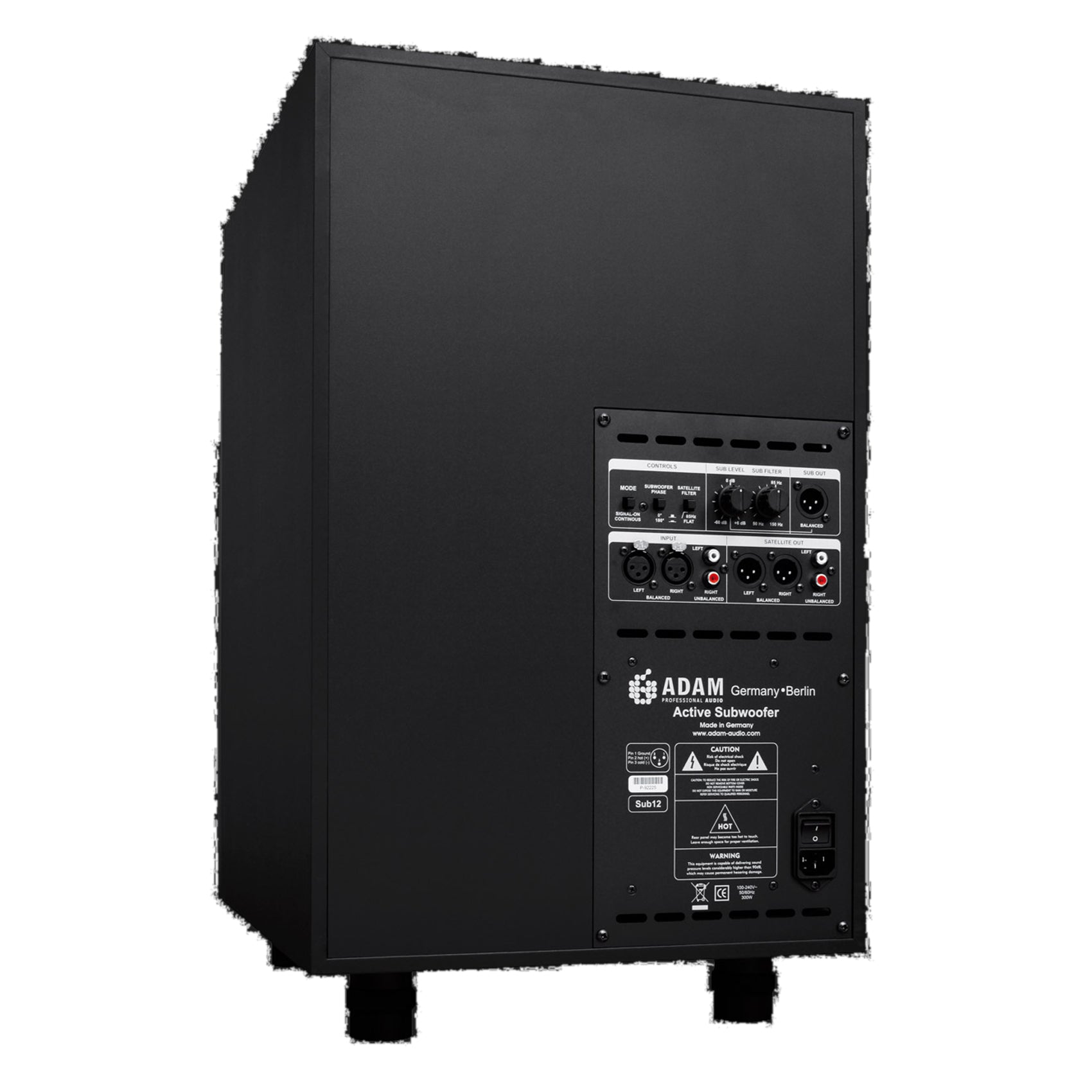 Adam Audio Sub12 Subwoofer back