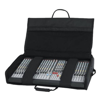 Gator G-MIXERBAG-3121 Padded Nylon Mixer Bag interior with mixer