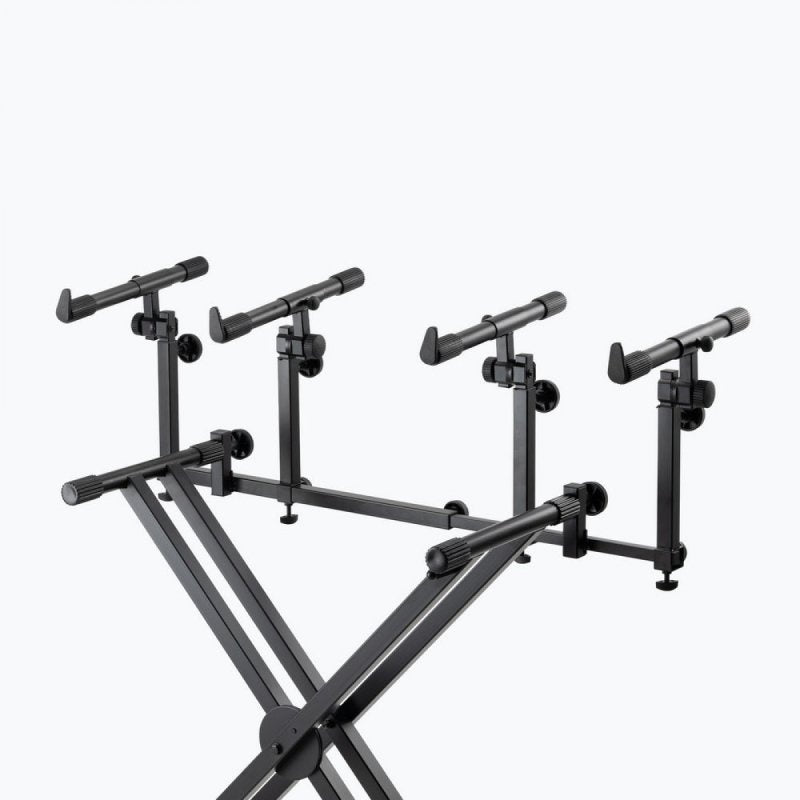 On-Stage TMP-KSA8500 Deluxe Dual-Tier Keyboard Support Arms