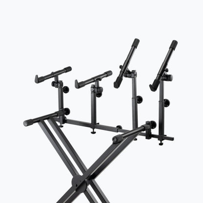 On-Stage TMP-KSA8500 Deluxe Dual-Tier Keyboard Support Arms