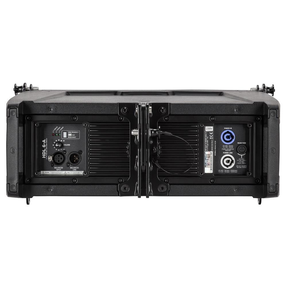 RCF HDL 6-A Active Line Array Speaker back