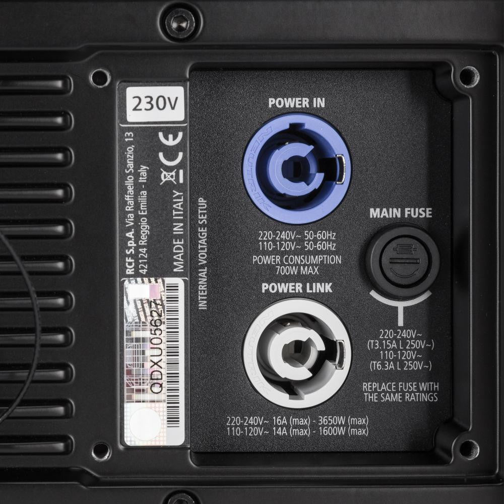 RCF HDL 6-A Active Line Array Speaker detail 2