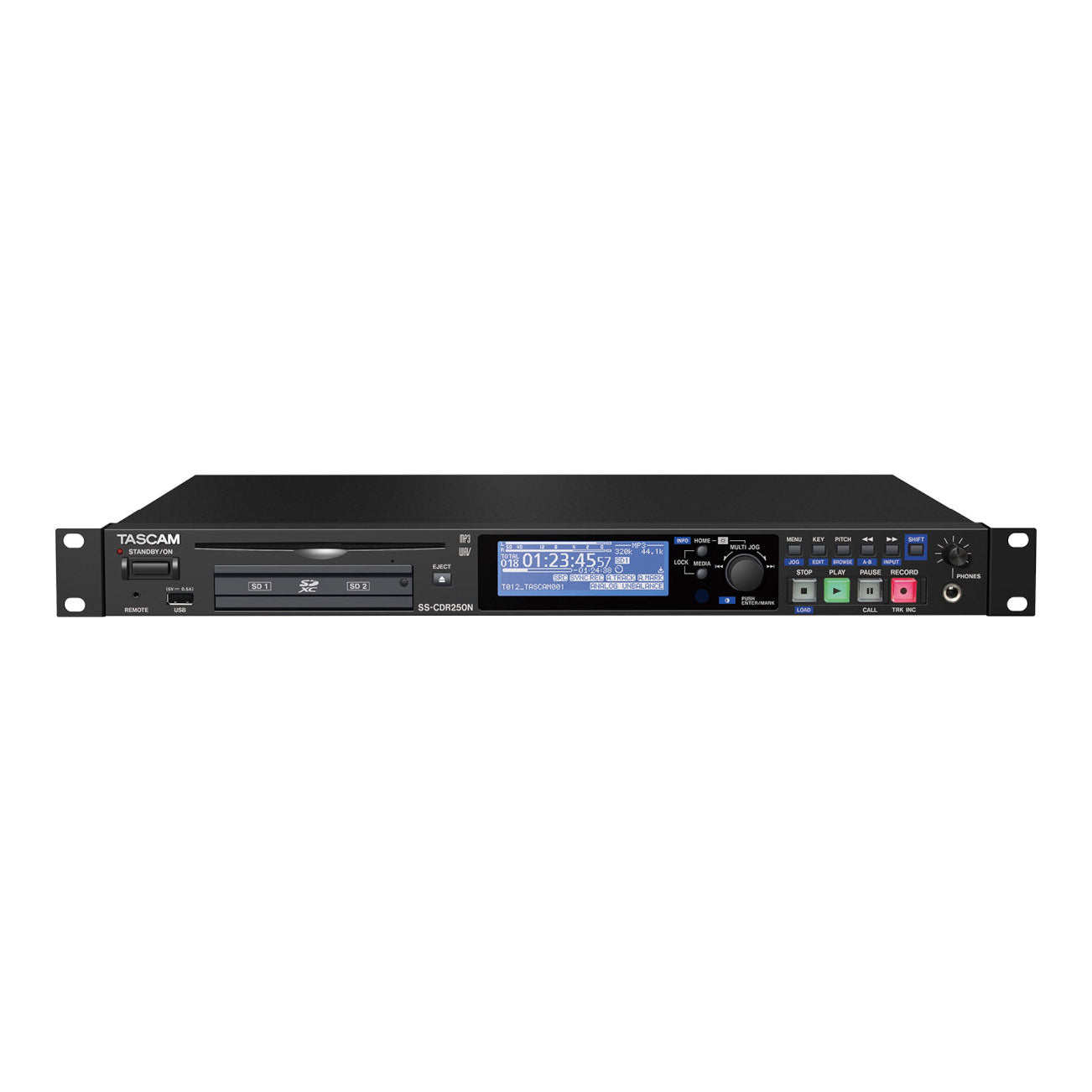 Tascam SS-CDR250N Two-Channel Networking Media Recorder