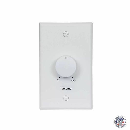 Lowell 25W Mono Volume Control With Adhesive Dial Scale | Rackmount