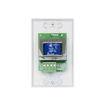 Lowell 50W Mono Volume Control With Decorator Wall Plate | White | White