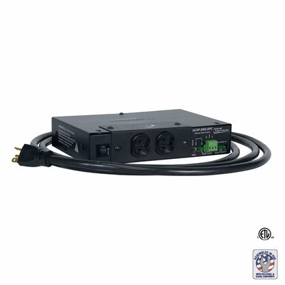 Lowell ACSP-2002-RPC Advanced Surge Suppression With Remote Power Control