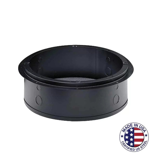 Lowell Recessed Speaker Enclosure With Flange | 4"D | Steel | 8"