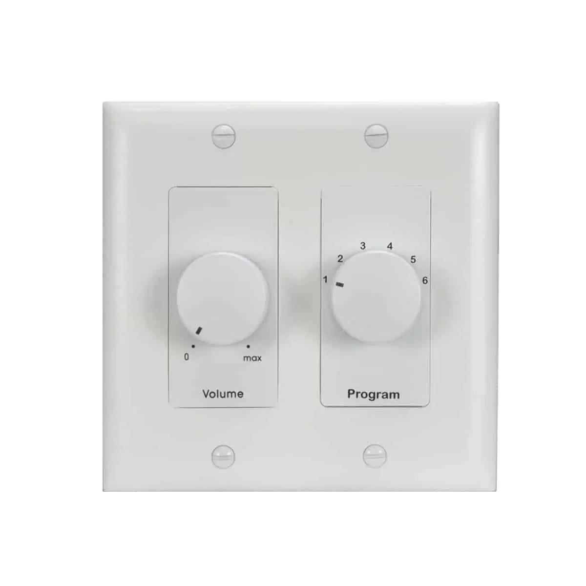 Lowell CS650-DW 50W Mono Volume Control and Program Selector