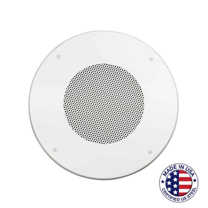 Lowell Round Screw Mount Speaker Grille for Ceiling Install | 8" | CS-8H