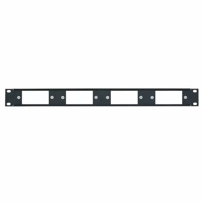 Lowell D4P-1 Steel Rack Panel for Four Decorator Devices