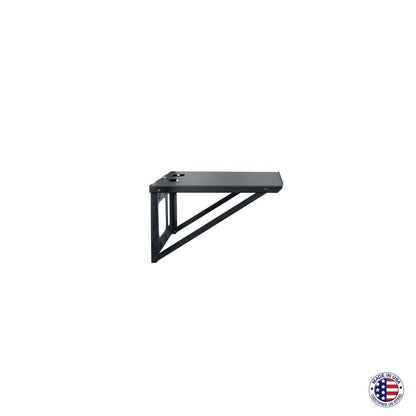 Lowell FS Series Hinged Wall Shelf Steel Flat-Pack Mount | 14"D