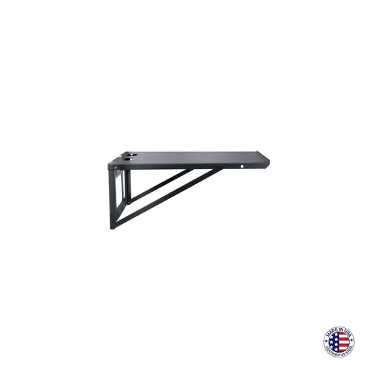 Lowell FS Series Hinged Wall Shelf Steel Flat-Pack Mount | 20"D