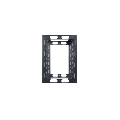 Lowell LCR Welded AV Rack For Credenzas USA Steel Open Frame | 16"D | 12U