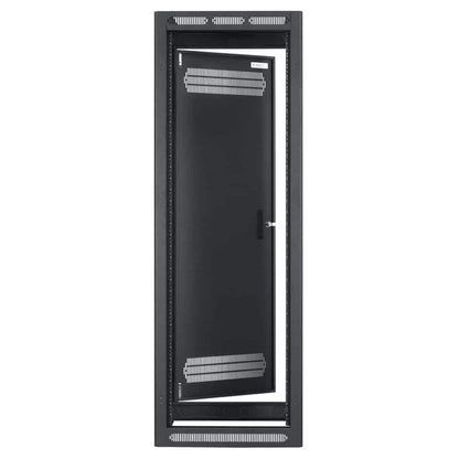 Lowell LER Series Enclosed AV Rack Welded Steel 19" Install Rack | 22"D | 35U | With Rear Door