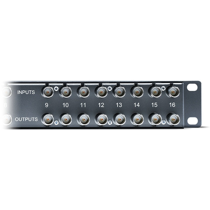 AJA KUMO 1616-12G Compact 16x16 12G-SDI Router
