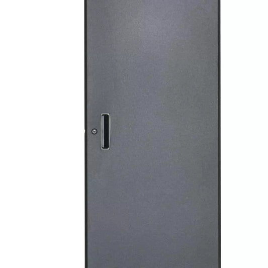 Lowell LFD Front Door for 22"/23"W Rack Surface-Mount Locking | 24U | Solid Steel