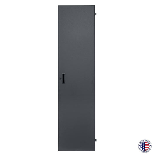 Lowell LFD Front Door for 22"/23"W Rack Surface-Mount Locking | 35U | Solid Steel
