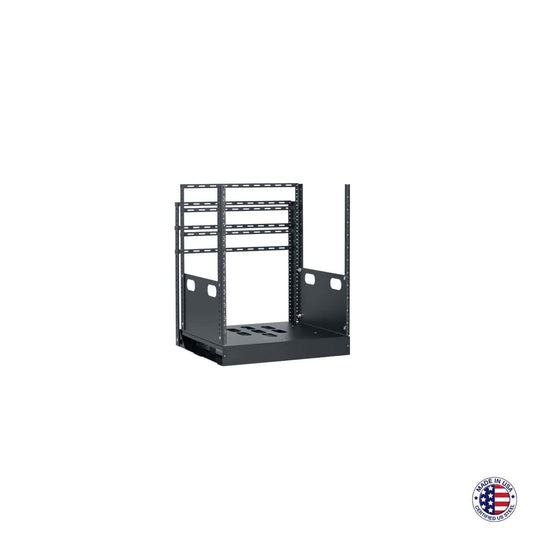 Lowell LPTR2 Pull & Turn AV Rack Built-In Cabinet Rack | 12U