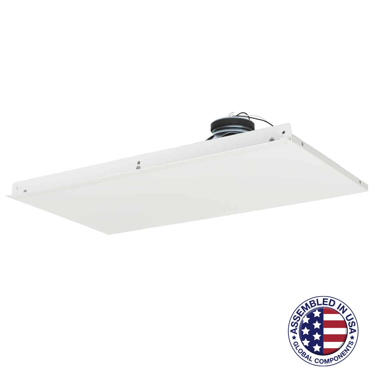 Lowell 8" Dual Cone Lay-in Tile Ceiling Speaker with 1x2 Grille | LT-810 | No Transformer | Infinite Baffle