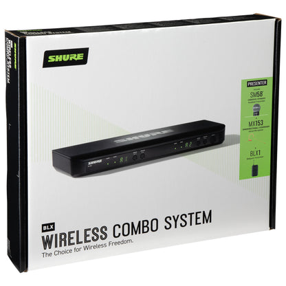 Shure BLX1288/MX153 Wireless Microphone Combo System | Frequency: H11 (572-596 MHz)