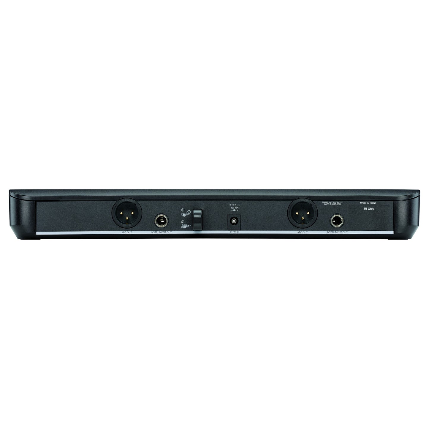 Shure BLX1288/MX153 Wireless Microphone Combo System | Frequency: J11 (596-608, 614-616 MHz)