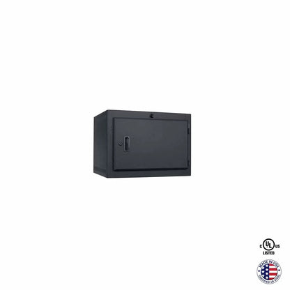 Lowell LWER Stationary Wall Rack with Door | 7U