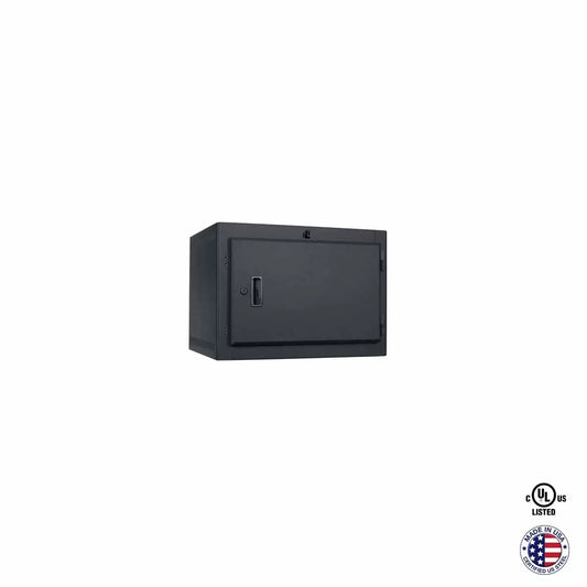 Lowell LWER Stationary Wall Rack with Door | 7U