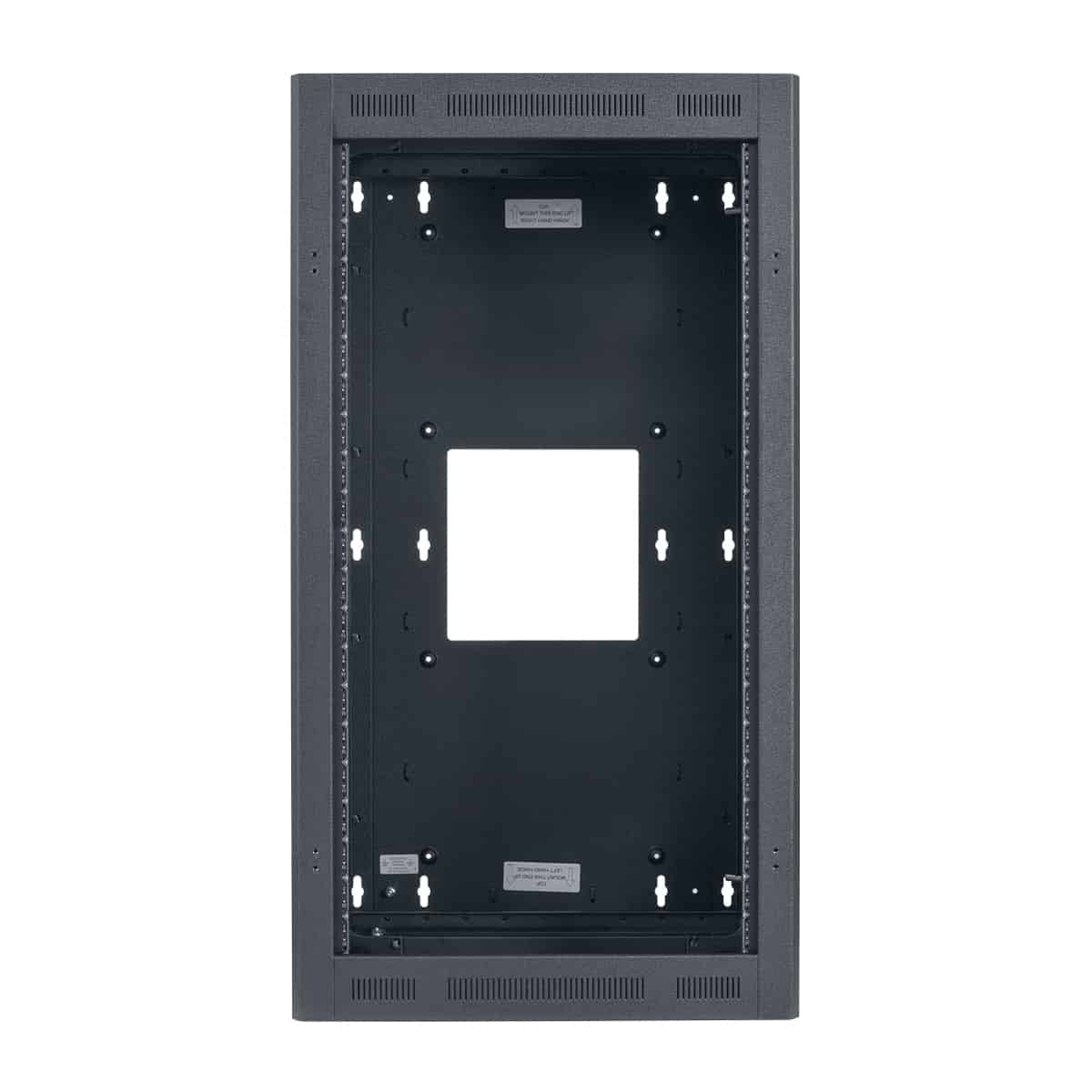 Lowell LWR Series Wall Mount Rack Sectional Steel Cabinet | 21U | 19"D