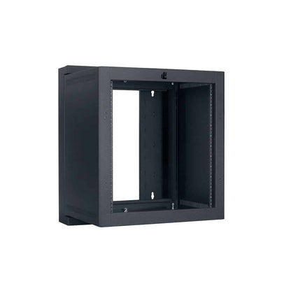 Lowell LWSR Series Swing Open Wall Mount AV Rack | 12U