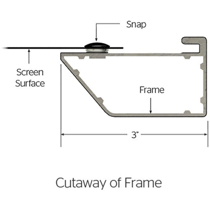 Da-Lite 87164V Cinema Contour, Dm 119D 58X104