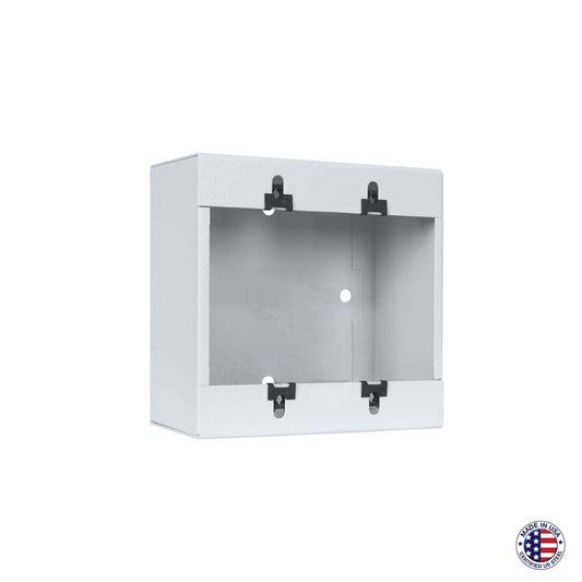Lowell P1X Surface-Mount Wall Box For Decora Devices | 2 Gang