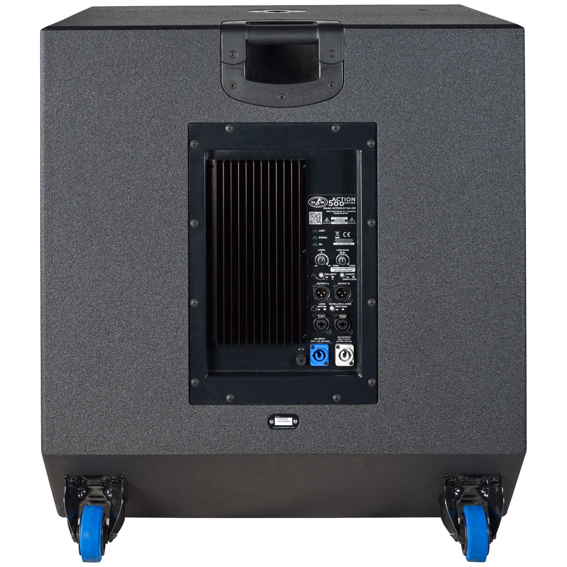DAS Audio ACTION-S118A Powered Subwoofer back