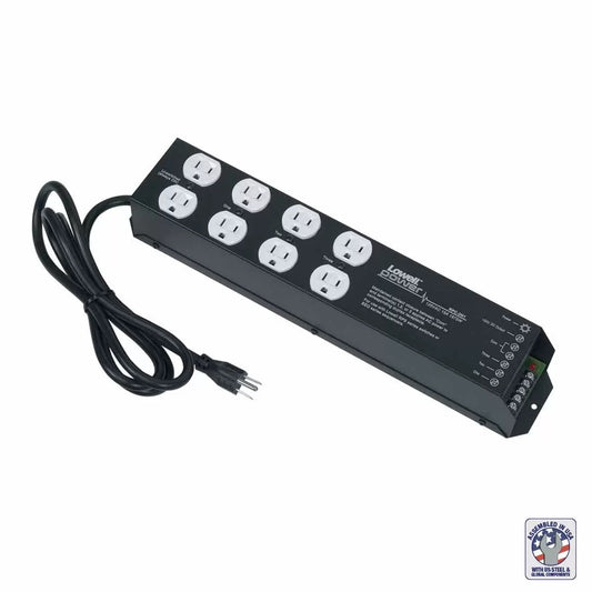 Lowell RPC-3N1 Remote Power Control With 8-15A Outlets